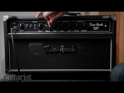 Two-Rock TS1 100w Head in Black with Silver Chassis and Knobs image 6