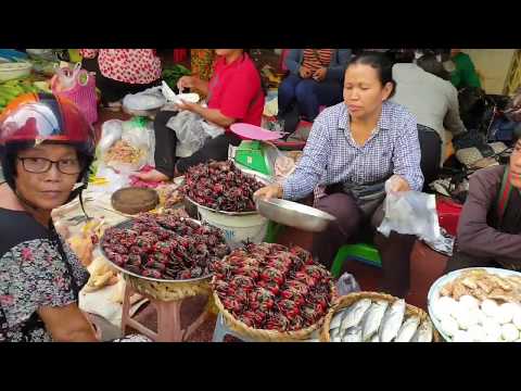 A Walk Around Boeung Proleut Market - Wet Market In Phnom Penh Part 5