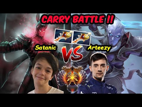 Satanic Terrorblade 15 Y/O Prodigy vs SR.RTZ : CARRY BATTLE Divine Rapier Build
