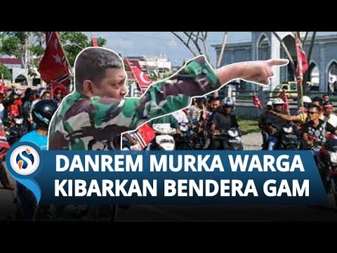 DETIK-DETIK Ketegangan Danrem Murka Warga Kibarkan Bendera GAM:  Ambil Bendera Itu, Ini Indonesia!