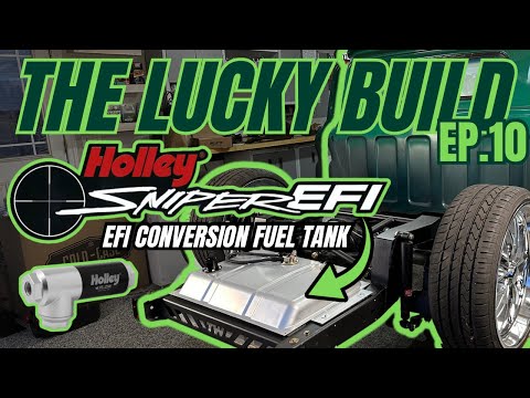 LUCKY EP.10 | Holley EFI Conversion Fuel Tank and Fuel Filter Regulator Installation Tutorial | C10