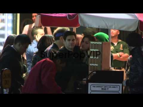 Justin Bartha departs Petty Fest 2012 at the El Ray Theat...