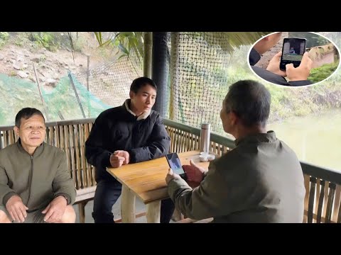 TU showed his dad a picture of his mom, and he was worried because his dad looked sad.