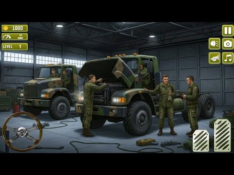 Us Army Truck Simulator 2025 😱 Us Army Truck game 