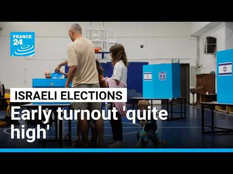 Israeli elections: voters turnout reaches '16.7%' four hours after polls open