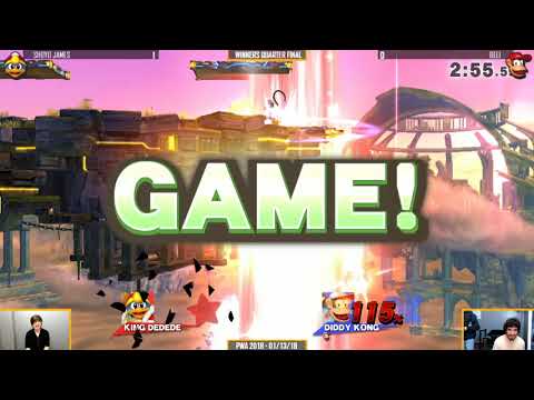 PWA2018 | Shoyo James (DDD) vs Deli (Diddy) - Winners Quarter Final - Smash4
