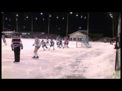 Bandy Action! From 2nd Half of the Norwegian Final, 2013.