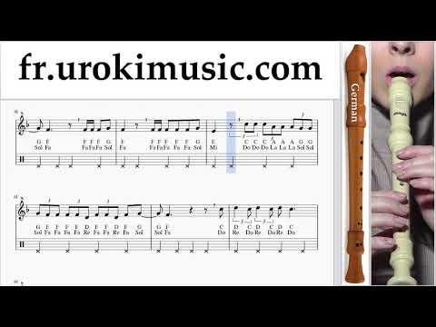 Comment Jouer de la Flute à bec (G.) Marshmello ft. Bastille - Happier Tab Tablature um-i829