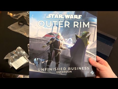 DGA Unboxes Board Games: Star Wars: Outer Rim - Unfinished Business Expansion