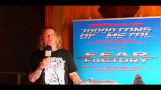 FEAR FACTORY - Burton C. Bell announces 70000TONS OF METAL