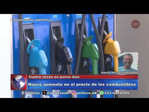 Nuevo aumento de los combustibles
