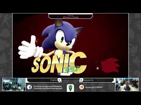 GUMS 18 Singles (Winner's Finals) - Axiom XL (Cloud) vs Craftis (Sonic)