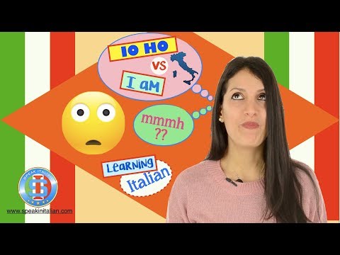 Io ho vs I am