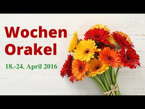 Wochen-Orakel vom 18.-24. April 2016 - Conny Koppers