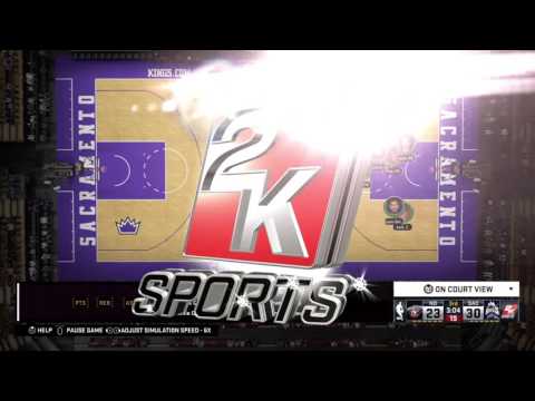 NBA 2K16 Kings MyLeague Simcast Live Game vs Pelicans