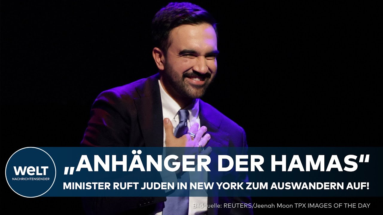 USA: Antisemitismus-Beauftragter warnt! Minister ruft Juden in New York zum Auswandern auf!