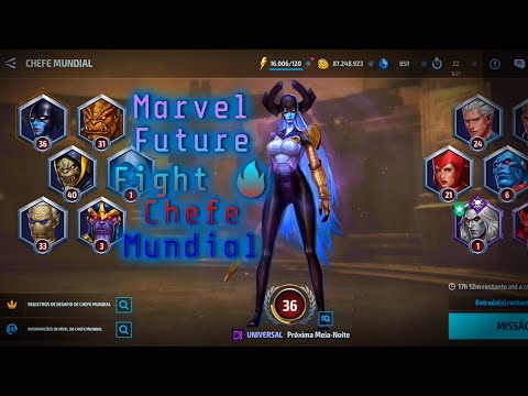 Chefe Mundial, Upado Personagens Para T2 Marvel Future Fight