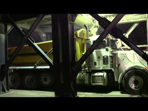 Asphalt Plant Loading into SP Truck