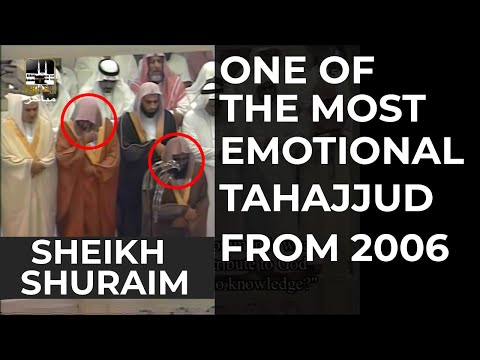 EMOTIONAL & CRYING | Sheikh Shuraim 2006 Emotional Tahajjud | Light Upon Light