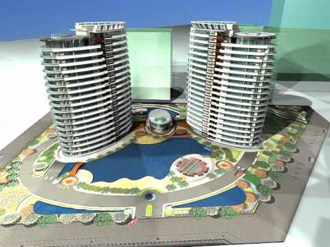 3D Tour Of Omaxe Twin Towers