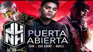 Juhn &quot;Puerta Abierta&quot; Feat Bad Bunny y Noriel | Cover Audio