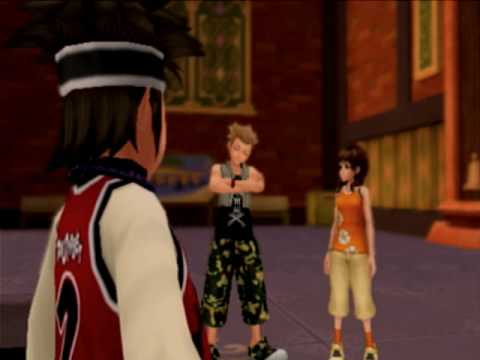 KH2, Japanese cutscene: 105 - Twilight Town: First Visit (Part 9)