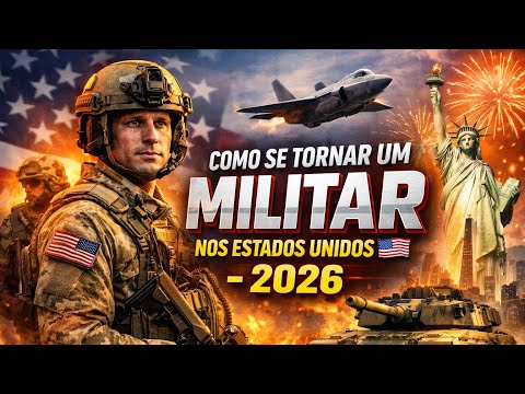 Como ser 1 Militar no Estados Unidos / 2026