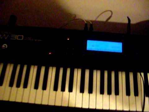 ROLAND W30 - CHARLY THE PRODIGY (sequencer play)