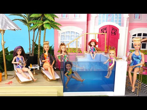 Barbie Dreamhouse Pool Party Adventure Story