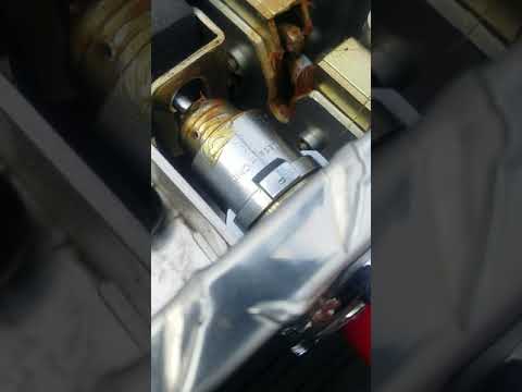 weather guard lock cylinder, broken locked & closed #1