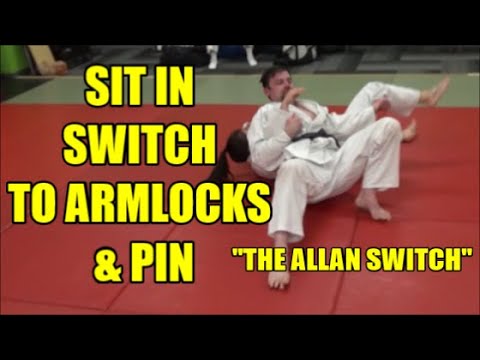 SIT IN SWITCH TO ARMLOCKS & PIN FROM BOTTOM POSITION