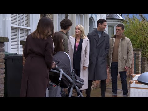 Eastenders Zoe gets annoyed at max for not believing that jasmine is innocent as Sam decides to stay