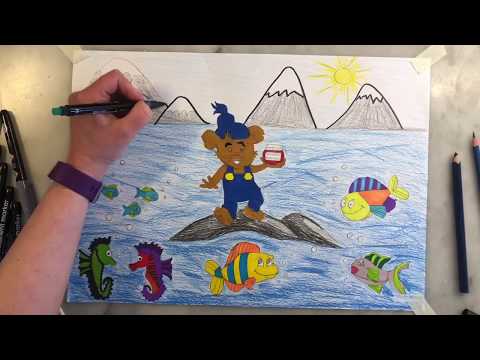 Bamse goes on an excursion / Bamse på utflykt