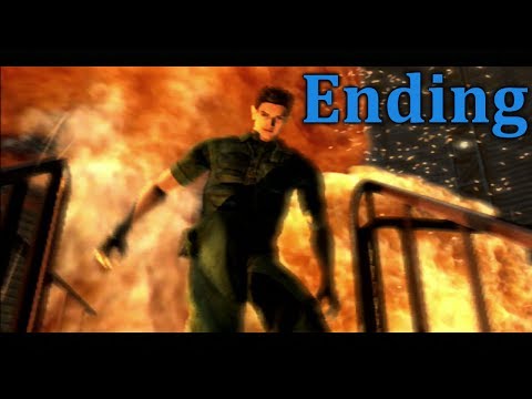 Resident Evil Code Veronica X PS3 HD Walkthrough Part 19 {Ending)