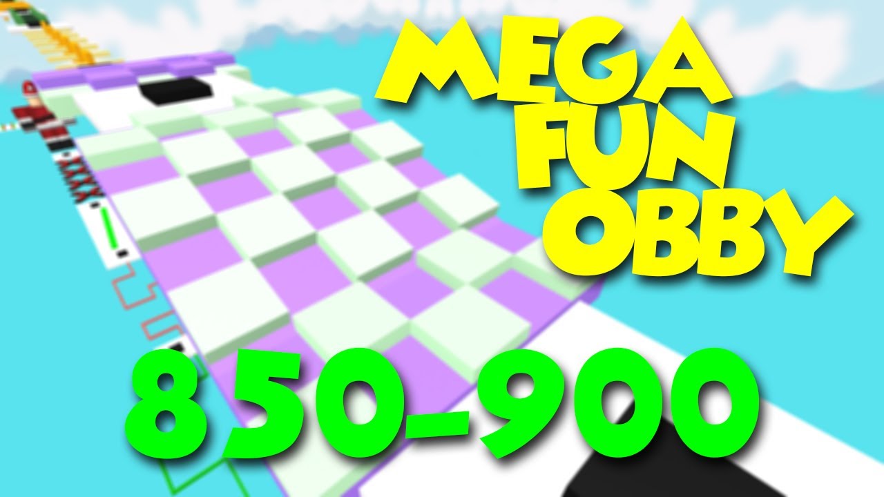 Mega Fun Obby | Ep. 18 [Stages 850-900]