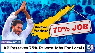 AP Reserves 75% Private Jobs For Locals