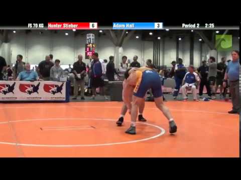 Mens FS FS 70 KG - Hunter Stieber vs. Adam Hall