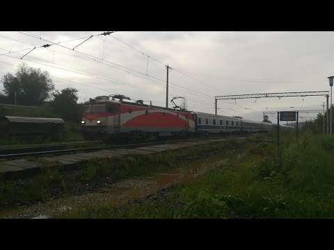 IR-N 12346 București Nord-Viena, în gara Archita