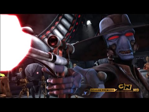 Cad Bane Every Action Scene/Best Moments In Star Wars The Clone Wars Part 1