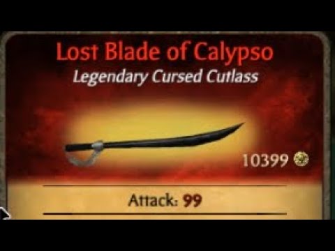 Looting Lost Blade of Calypso [TLOPO | The Legend Of Pirates Online]
