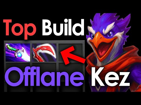 Kez Offlane Is INSANE in Patch 7.40b | Diffusal Blade + Desolator Build