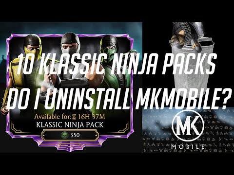 Moirtal Kombat Mobile - Klassic Ninja Pack Causes HollywoodShono to #Uninstallmkmobile?