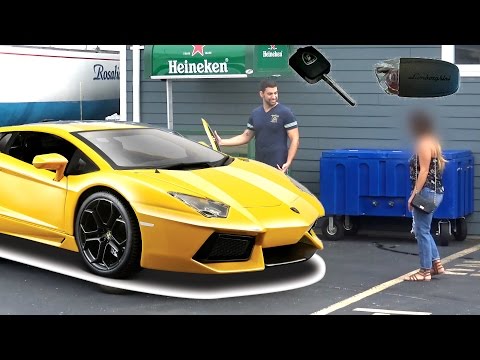 LAMBO KEYS Gold Digger Prank