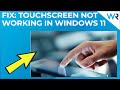Windows 11’s touchscreen not working? Here’s what to do!