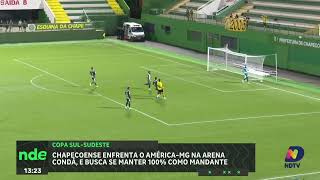 Chapecoense encara América-MG na Arena Condá pela Copa Sul-Sudeste