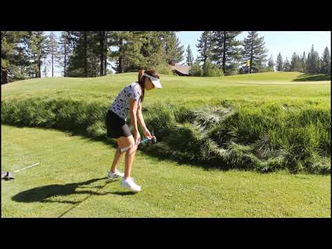 Marcela Shows Us How to Take a Lateral Relief Unplayable Ball - Golf Rules