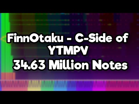 [Black MIDI] FinnOtaku - C-Side of YTMPV | 34.63 Millions Notes | 4k60fps
