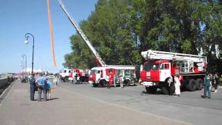 preview picture of video 'Выставка пожарной техники Архангельск Exhibition of fire and rescue equipment Arkhangelsk'