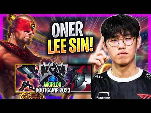 ONER PERFECT GAME WITH LEE SIN! - T1 Oner Plays Lee Sin JUNGLE vs Viego! | Bootcamp 2023