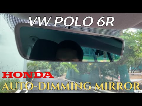 Polo 6R - Installing Honda OE auto-dimming rear view mirror